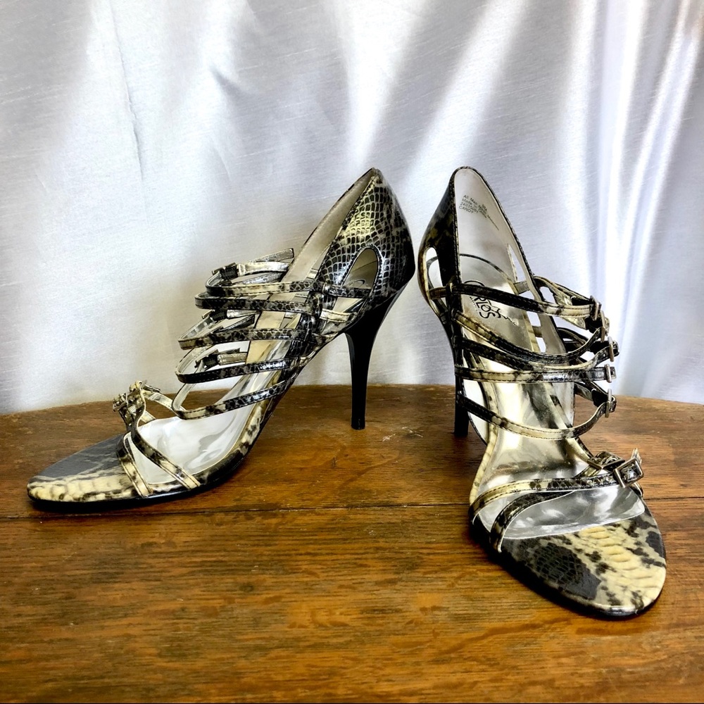 Carlos Santana Candy Sexy Strappy Sandals Size 9
